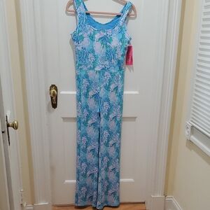 Lilly Pulitzer Carpe Vita Flare Jumpsuit.
